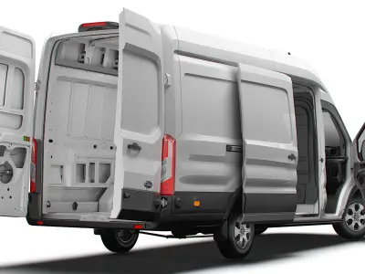  Ford Transit Van L4H3 HQInterior 2024 