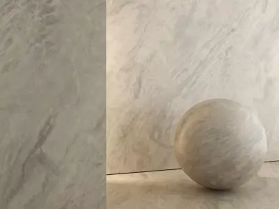 Marble Material and Porcelain Stoneware Tiles - Set 10 Texture