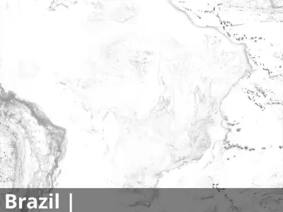 Brazil Occlusion Thickness Cavity Curvature 14k High res Maps Texture