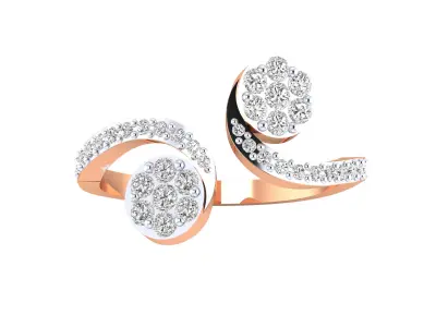Women Ring 3D print model 98