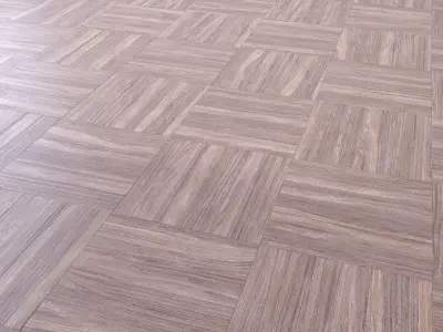 Parquet - Laminate - Wooden floor Low-poly 3D model 5