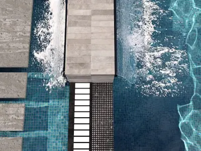 SWIMMING POOL NO35 A 3D model