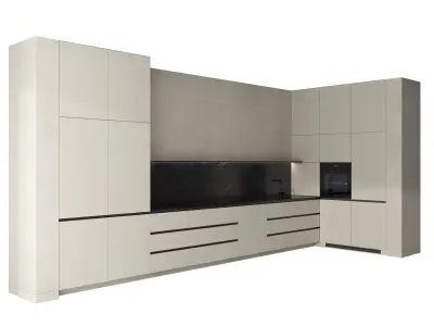 Kitchen set 18 3D model