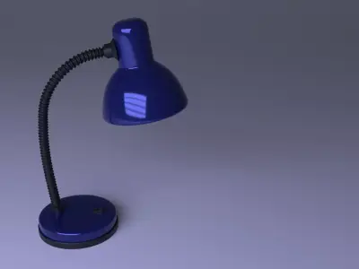 Lamp  table lamp  shine Low-poly 3D model