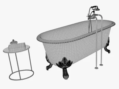 Kallista Classic Bath 3D model