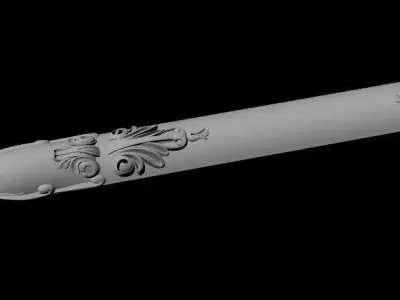leg High quality 3d models for processing on a cnc machine  3D model 23