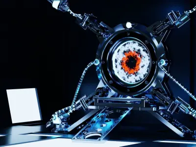 Sci-fi Portal 3D model