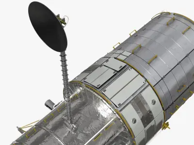  Kennan KH-11 Orbital Telescope without Panels 