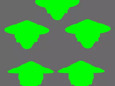 Cyber Samurai V10 Jingasa Helmets 3D print model