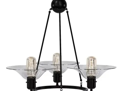 Mini Chandelier 3D model buy