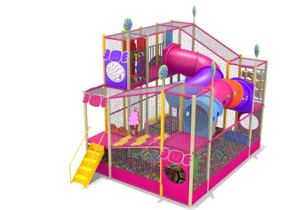 Indoor Playground 3D model