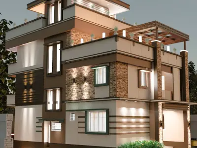 TheBrownHouse 3D model