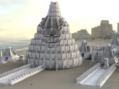 Babylon City Collection 1 3D model