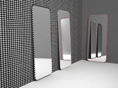 Spiral Mirror 3D model