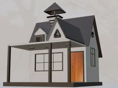 House Model Simple 3D model