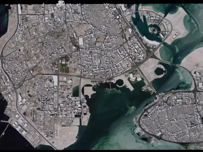 Manama - Bahrain 3D model