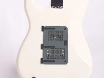 Guitar Backplate Dungeon Door 3D print model