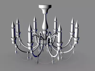 Chandelier 3D model