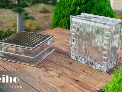Meiho Glassblock 3D model