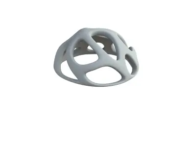 SciFi Cube Object No 45678 Low Poly Shape Low-poly 3D model