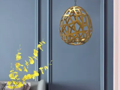 Decorative light 3D print model