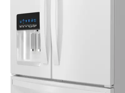 Whirlpool French Door Refrigerator 3D model