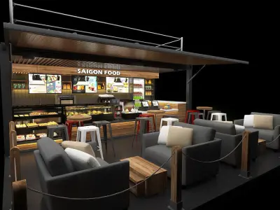 CONTAINER FOOD 3D model
