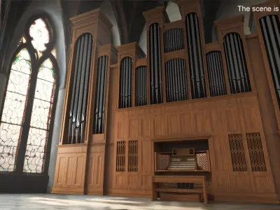  Big Church Organ 