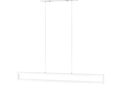 Modern LED Chandelier Ceiling Lamp 3D model purchase