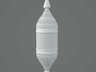 Mila Cylinder Pendant Light 3D model