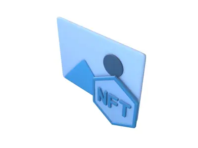NFT Image Icon V1 001 Low-poly 3D model