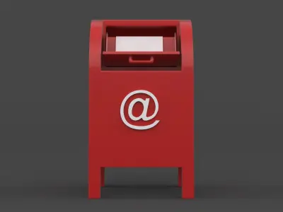 Postbox 3D model