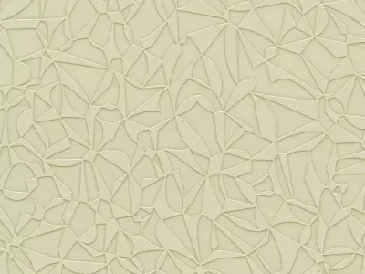 Modern Mosaic Cut Out Wallpaper Texture