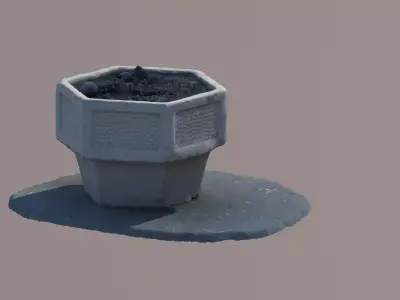 Flowerbed 3D model