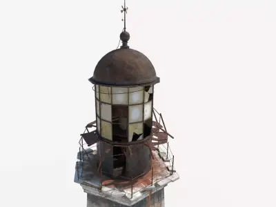 Abandoned Lighthouse  3D model