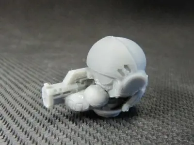 CHIBI-TECH SD - COLONIAL MK II HATCH GUNNER 3D print model