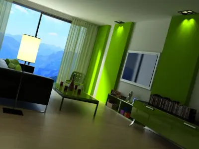 Photorealistic House Interior Collection 3D model buy
