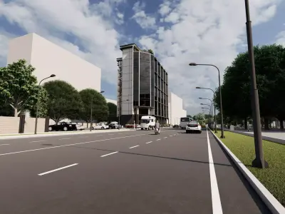 business center 3D model