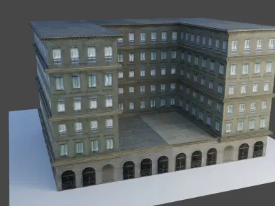 Building Low-poly 3D model