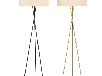 Tripod Floor Lamp 3D model