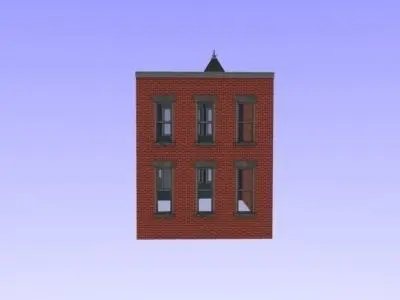 retro house 3D model purchase