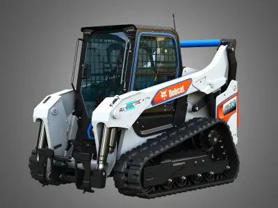 T7X All Electric Compact Track Loader - Bucket 3D model