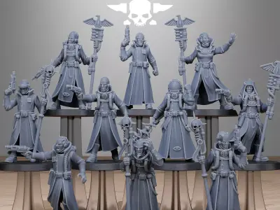 GrimCorp Seers 3D print model