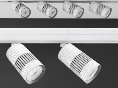 Glitz Led Spot Light 3D model