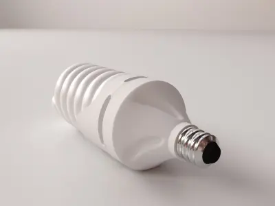 Spiral Bulb 3D model