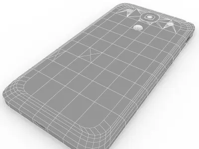 LG Optimus G Pro E985 3D model