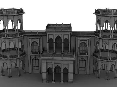 Indian Palace 3D model