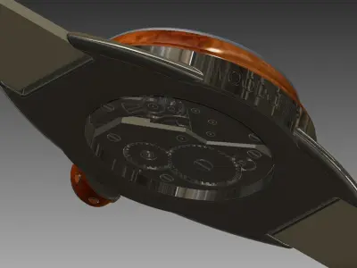 Wrist Watch Free 3D model