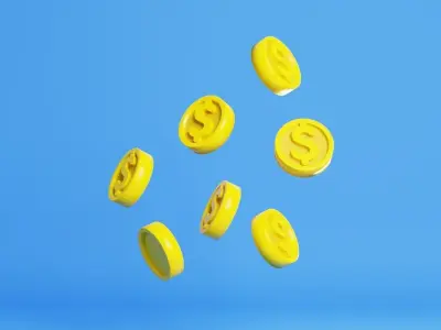 Asset for App Website and Ads includes lighting setup batch 1 3D model