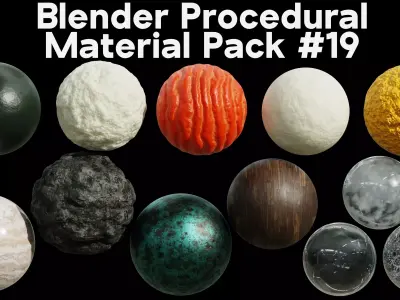 Blender Procedural Material Pack 19 Texture